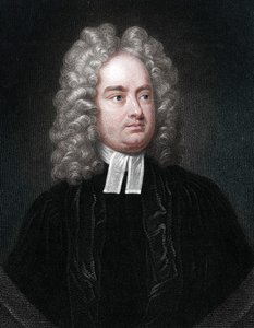 Jonathan Swift angol-ír pap, szatirikus és költő. alkotó: Unbekannt