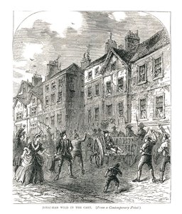 Jonathan Wild a kocsiban, 1878 alkotó: Unbekannt
