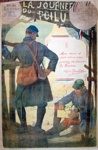 Hairy Day 1915. december 25. és 26., francia első világháborús plakát, 1915. alkotó: Unbekannt