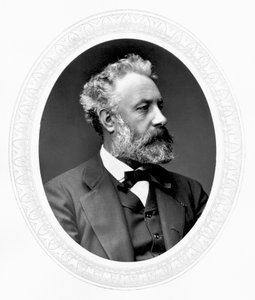 Jules Verne, francia kaland- és tudományos-fantasztikus író, 1880 alkotó: Unbekannt