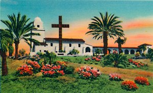 Junipero Serra Múzeum, Óváros. San Diego, Kalifornia, 1941 alkotó: Unbekannt