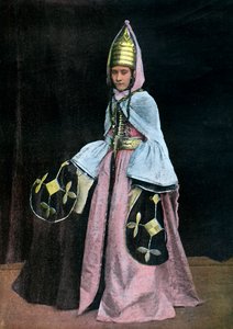 Kabard nő, 1890 alkotó: Unbekannt