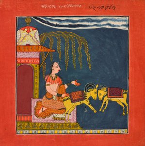 Kachheli Ragini, Ragamalából, Ka. 1710. alkotó: Unbekannt