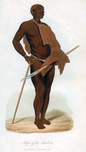 Amakosai kafir, 1848 alkotó: Unbekannt