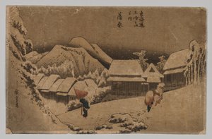 Kambara: Esti hó, 1797-1858. alkotó: Unbekannt