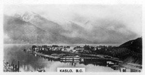 Kaslo, British Columbia, Kanada, 1920-as évek alkotó: Unbekannt