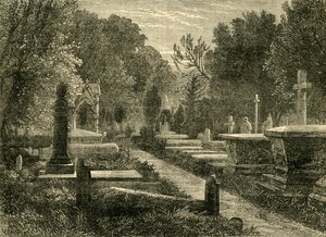 Kensal Green temető, 1876. alkotó: Unbekannt