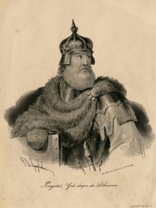 Kestutis, Litvánia nagyhercege, 1840 alkotó: Unbekannt