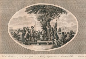 Ketts Rebellion, Norfolk, 1549 1793 alkotó: Unbekannt