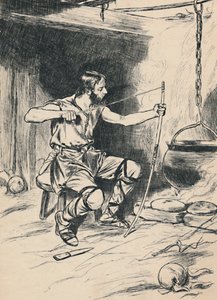 Alfréd király elfelejti a tortákat, 1907 alkotó: Unbekannt