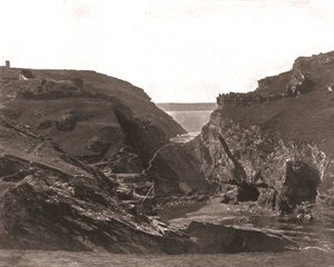 King Arthurs Castle, Tintagel, Cornwall, 1894. alkotó: Unbekannt