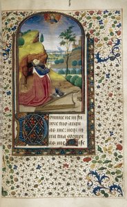Dávid király imakönyvben, 1450-1499 alkotó: Unbekannt