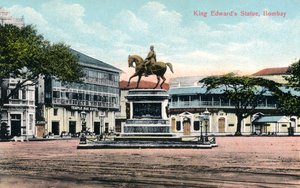 Edwards király szobra, Bombay, India, XX. század eleje alkotó: Unbekannt
