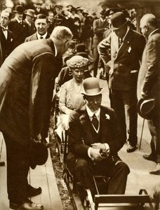 V. György király és Mária királynő… Brit Birodalom kiállítás, Wembley, London, 1925, 1935. alkotó: Unbekannt