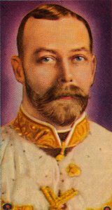 V. György király a parlament első állami megnyitóján, 1911-ben, 1935-ben alkotó: Unbekannt