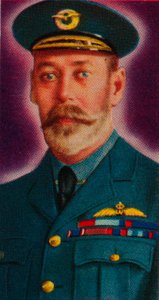 V. György király a Királyi Légierő főnökének egyenruhájában, 1935 alkotó: Unbekannt