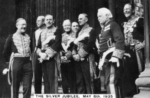 Király György vs ezüst jubileum, London, 1935. május 6 alkotó: Unbekannt