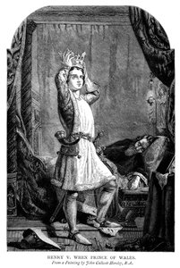 V. Henrik király 1387-1422, amikor Wales hercege volt alkotó: Unbekannt