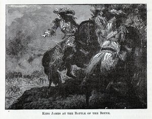 Jakab király a boyne-i csatában, 1882 alkotó: Unbekannt