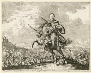 III. Sobieski János király a khotyni csatában 1673. november 11-én alkotó: Unbekannt