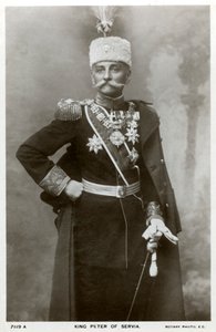 I. Péter szerb király, c1903-c1918 alkotó: Unbekannt