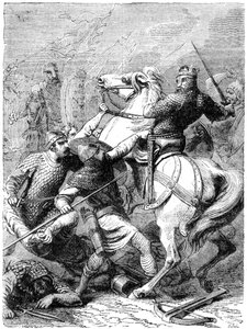 István király fogságba esett, 1141 alkotó: Unbekannt