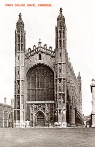 Kings College Chapel, Cambridge, 1908 alkotó: Unbekannt
