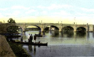 Kingston upon Thames Bridge, London, XX. század alkotó: Unbekannt