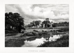 Kirkstall Abbey, Leeds, Yorkshire, 1896 alkotó: Unbekannt