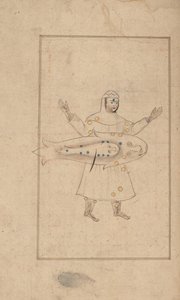 Kitab suwar al-kawakib al-thabita Al-Szufi állócsillagainak képeinek könyve, 18. század. alkotó: Unbekannt