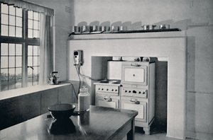 A konyhát R.W. Symonds tervezte, 1938 alkotó: Unbekannt