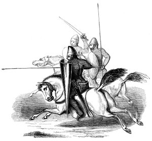 VI. Lajos francia király lovagjai, 1849. század XIV alkotó: Unbekannt
