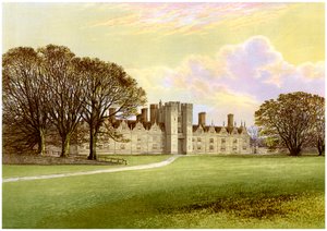 Knole, Sevenoaks közelében, Kentben, Lord Sackville otthona, 1880 alkotó: Unbekannt
