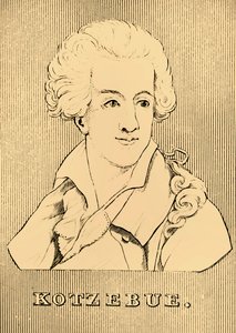 Kotzebue, 1761-1819, 1830. alkotó: Unbekannt