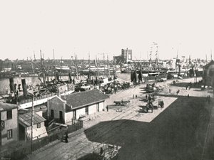 La Boca, Buenos Aires, Argentína, 1895. alkotó: Unbekannt