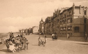 La Digue, A sétány, 1900. alkotó: Unbekannt