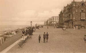 La Digue, A sétány, 1900. alkotó: Unbekannt