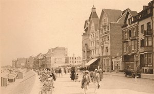 La Digue, A sétány, 1900. alkotó: Unbekannt