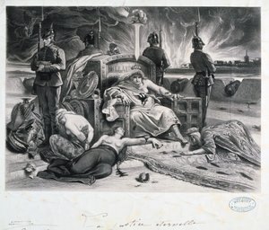 Örök igazságszolgáltatás, francia-porosz háború, 1870-1871. alkotó: Unbekannt