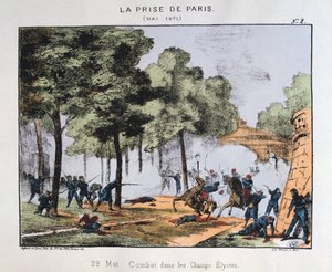 Párizs elfoglalása, 1871. május 22 alkotó: Unbekannt