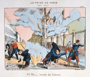 Párizs elfoglalása, 1871. május 23 alkotó: Unbekannt