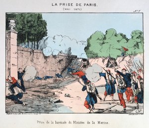 Párizs elfoglalása, 1871. május alkotó: Unbekannt
