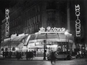 A Rotunda, Boulevard du Montparnasse, 1939. alkotó: Unbekannt