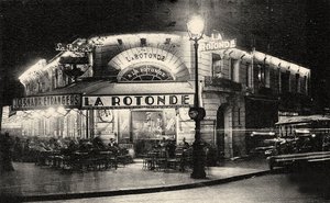 A Rotunda, Boulevard du Montparnasse, c. 1925. alkotó: Unbekannt