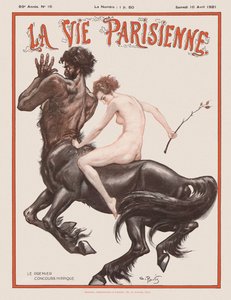 A Parisian Life magazin borítója, 1921 alkotó: Unbekannt