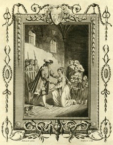 Lady Elizabeth Gray kérvényezi IV. Edwardot, hogy állítsák helyre földjeit, 1461, 1783. alkotó: Unbekannt