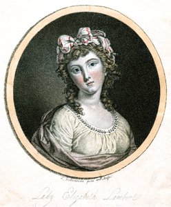 Lady Elizabeth Lambert, 1750-1820 alkotó: Unbekannt