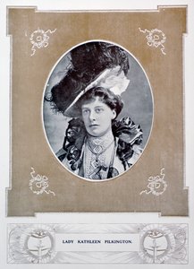 Lady Kathleen Pilkington, 1901 alkotó: Unbekannt