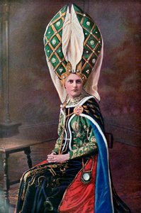 Ladys fejdísz, 1450-1470, 1910 alkotó: Unbekannt