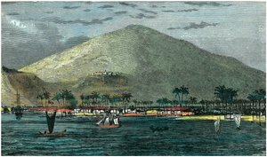 Lahaina, Maui, Hawaii, 1880 alkotó: Unbekannt